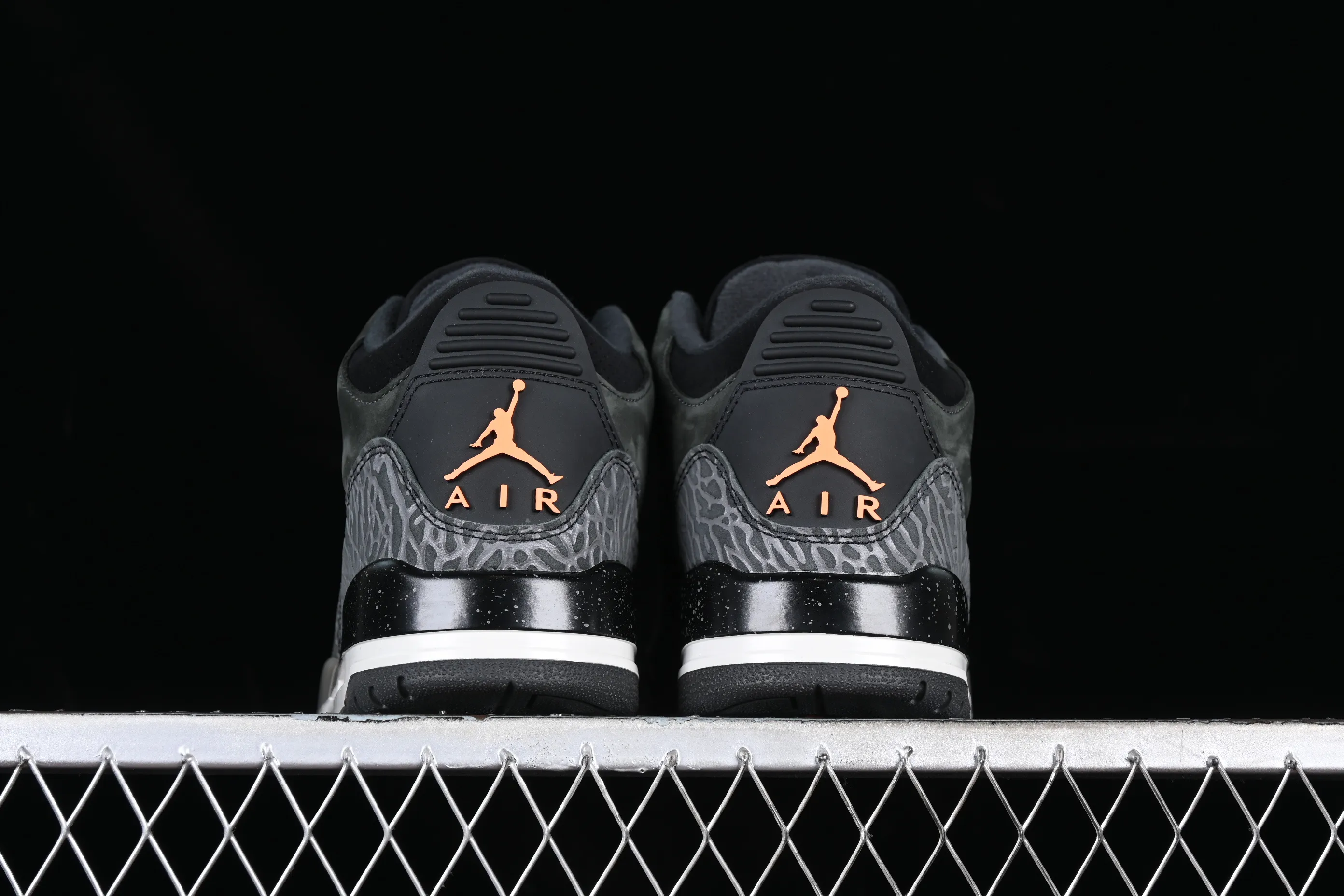 All categories Air Jordan Jordan series basketball shoes Air Jordan 3 foreign trade version Air Jordan 3 Retro "Fear" AJ3 Joe 3 fear dark gray CT8532-080
